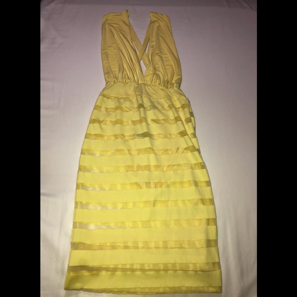 Yellow dress